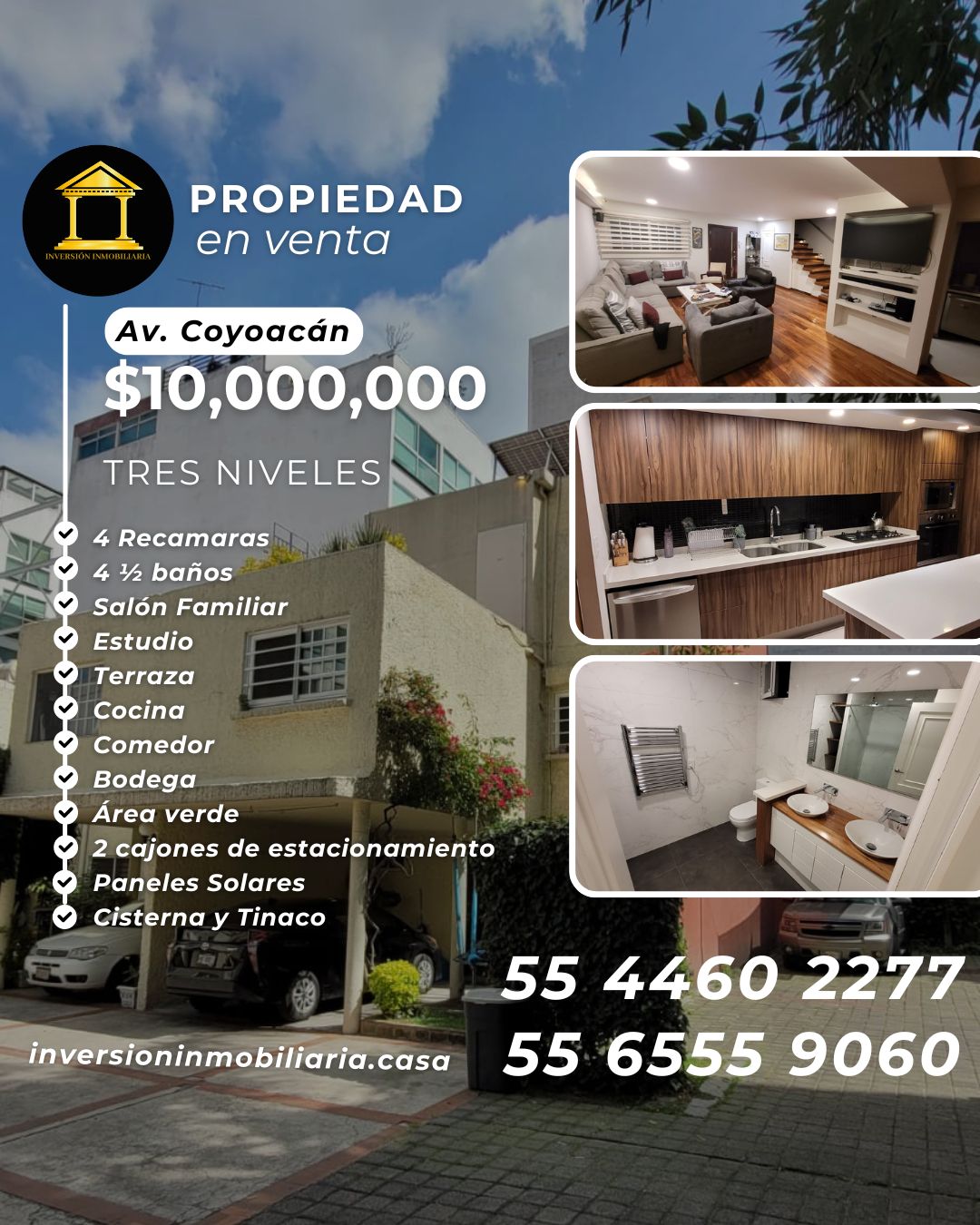 Casa en venta en AV. COYOACAN