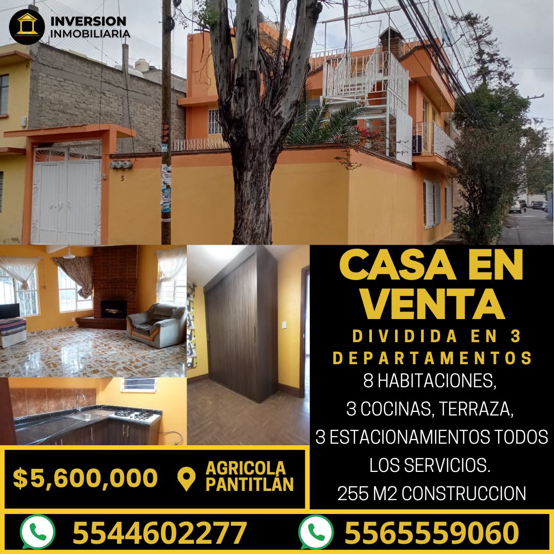 Casa en venta en Cda. Díaz Ordaz 5, Agrícola Pantitlán, Iztacalco, 08100 Ciu…
