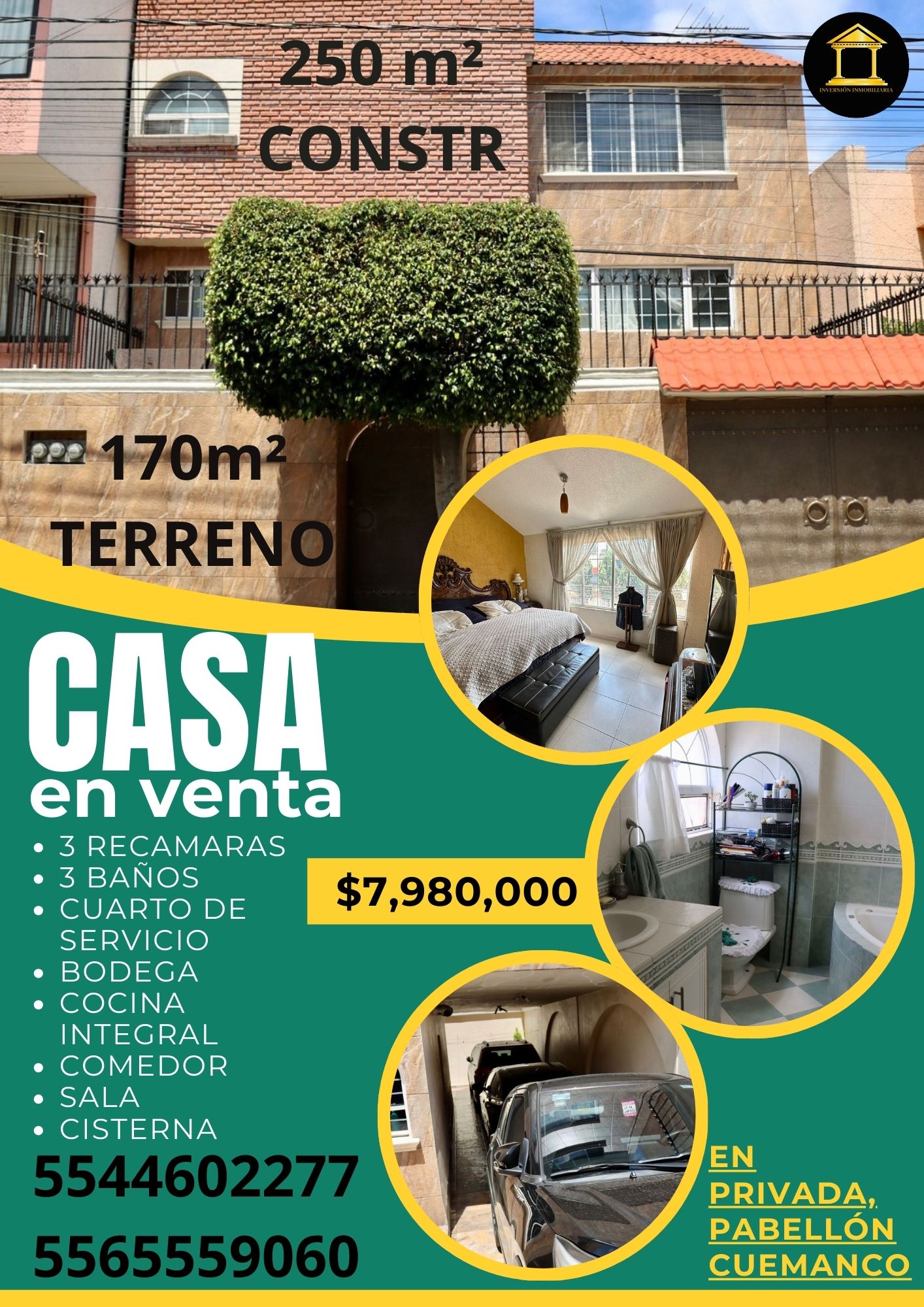 Casa en venta en PABELLÓN CUEMANCO