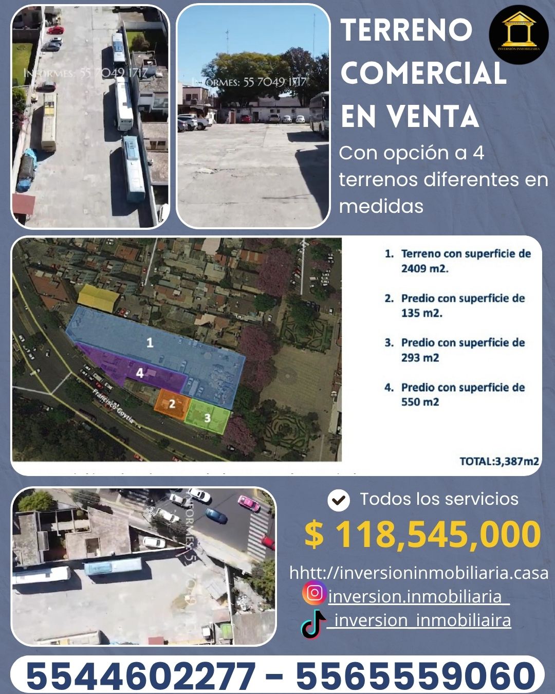 Terreno en venta en División del Norte, Xochimilco Frente a deportivo Xochimilco